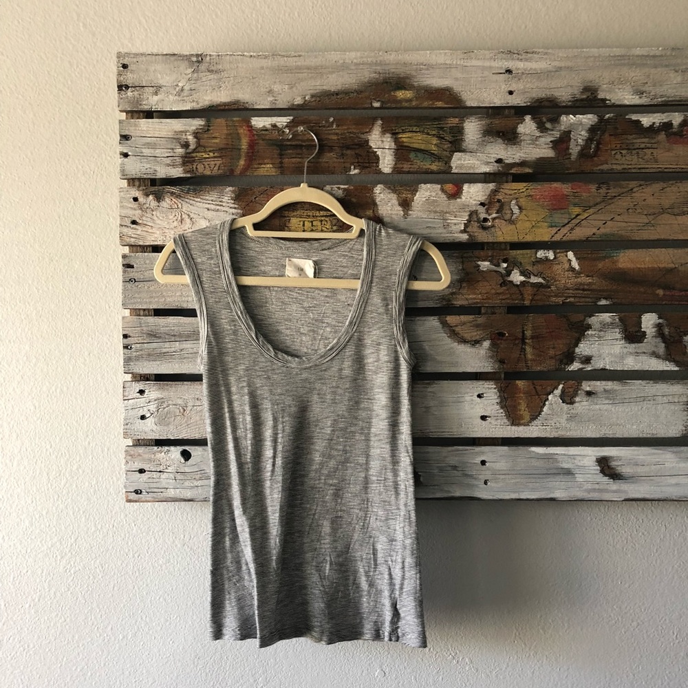 anthropologie: striped tank top